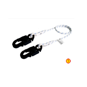 ESLINGA DE POSICIONAMIENTO REGULABLE ARC FLASH EN KEVLAR/NOMEX – NEGRO MARCA XP