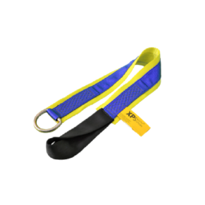 TIE OFF DE 1 OJO Y 1 ANILLO EN ACERO 100CM – AZUL / AMARILLO MARCA XP