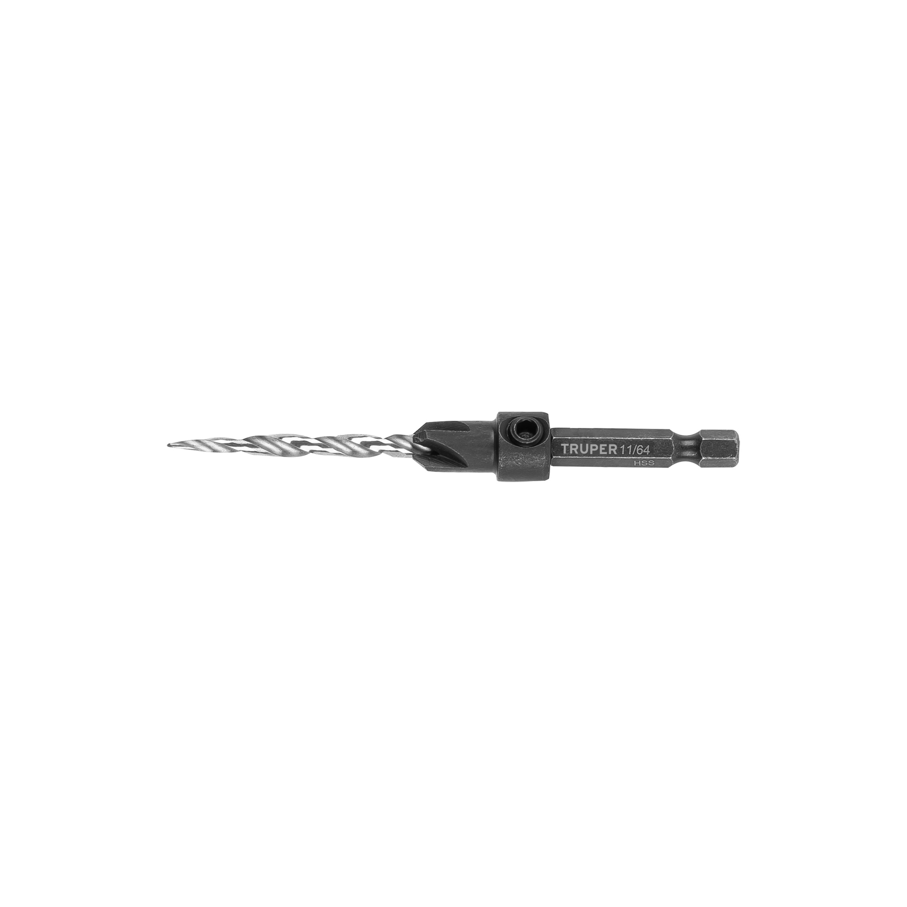 BROCA AVELLANADORA #8 PARA MADERA, 11/64", TRUPER TRUPER REFERENCIA BAM-8 CODIGO: 102376