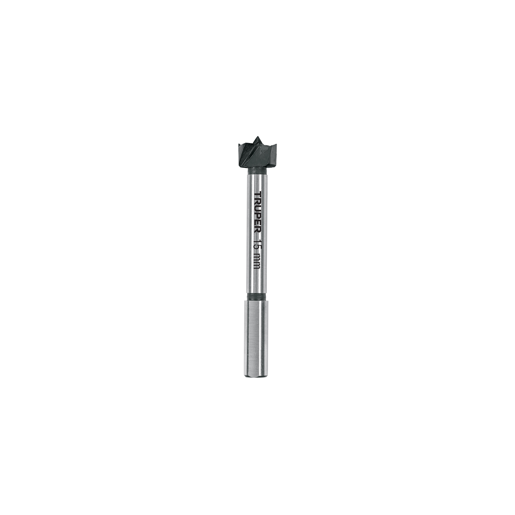 BROCA FORSTNER 15 MM PARA MADERA, TRUPER TRUPER REFERENCIA BFM-15 CODIGO: 102318