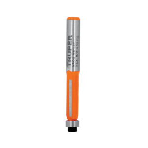 FRESA PARA RUTEADORA, CORTE RECTO, 1/4″ CON BALINERA, TRUPER TRUPER REFERENCIA BROU-RB1/4X CODIGO: 102720