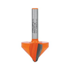 FRESA PARA RUTEADORA, CORTE EN «V», 1-1/8″, TRUPER TRUPER REFERENCIA BROU-V1-1/8 CODIGO: 102719