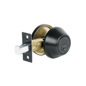 CERROJO LLAVE-LLAVE, NEGRO MATE, LLAVE TRADICIONAL, BASIC HERMEX REFERENCIA CERO-62P CODIGO: 26066