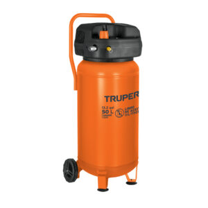 COMPRESOR LIBRE DE ACEITE, 50L, 3HP, VERTICAL, 127V, TRUPER TRUPER REFERENCIA COMP-50S CODIGO: 13847