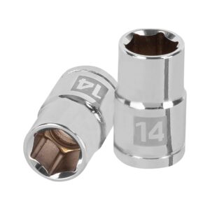 DADO CUADRO 1/2″ HEXAGONAL 14MM TRUPER REFERENCIA D-1214-M CODIGO: 13264