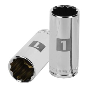 DADO CUADRO 1/2″ 12 PUNTAS 1″ TRUPER REFERENCIA D-1232-EL CODIGO: 13370