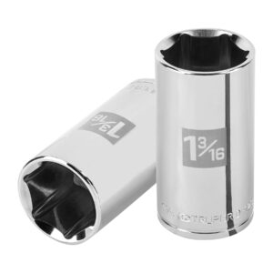 COPA LARGA ESTÁNDAR DE 1-3/16″, 6 PUNTAS, MANDO 1/2″, TRUPER TRUPER REFERENCIA D-1238-HL CODIGO: 100999