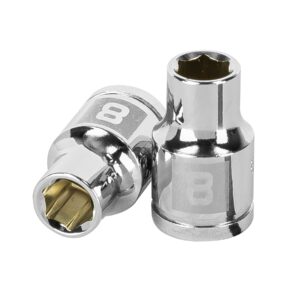 DADO CUADRO 3/8″ HEXAGONAL MET TRUPER REFERENCIA D-3808-HM CODIGO: 13672