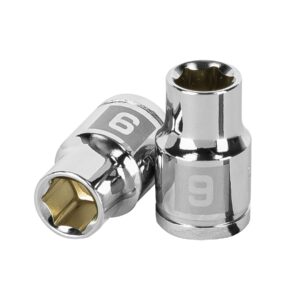 DADO CUADRO 3/8″ HEXAGONAL MET TRUPER REFERENCIA D-3809-HM CODIGO: 13673