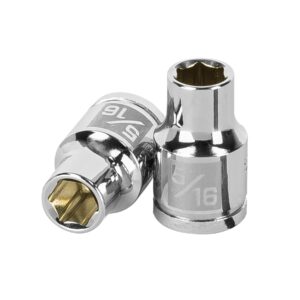 DADO CUADRO 3/8″ HEXAGONAL STD TRUPER REFERENCIA D-3810-H CODIGO: 13606