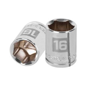 DADO CUADRO 3/8″ HEXAGONAL MET TRUPER REFERENCIA D-3816-HM CODIGO: 13680