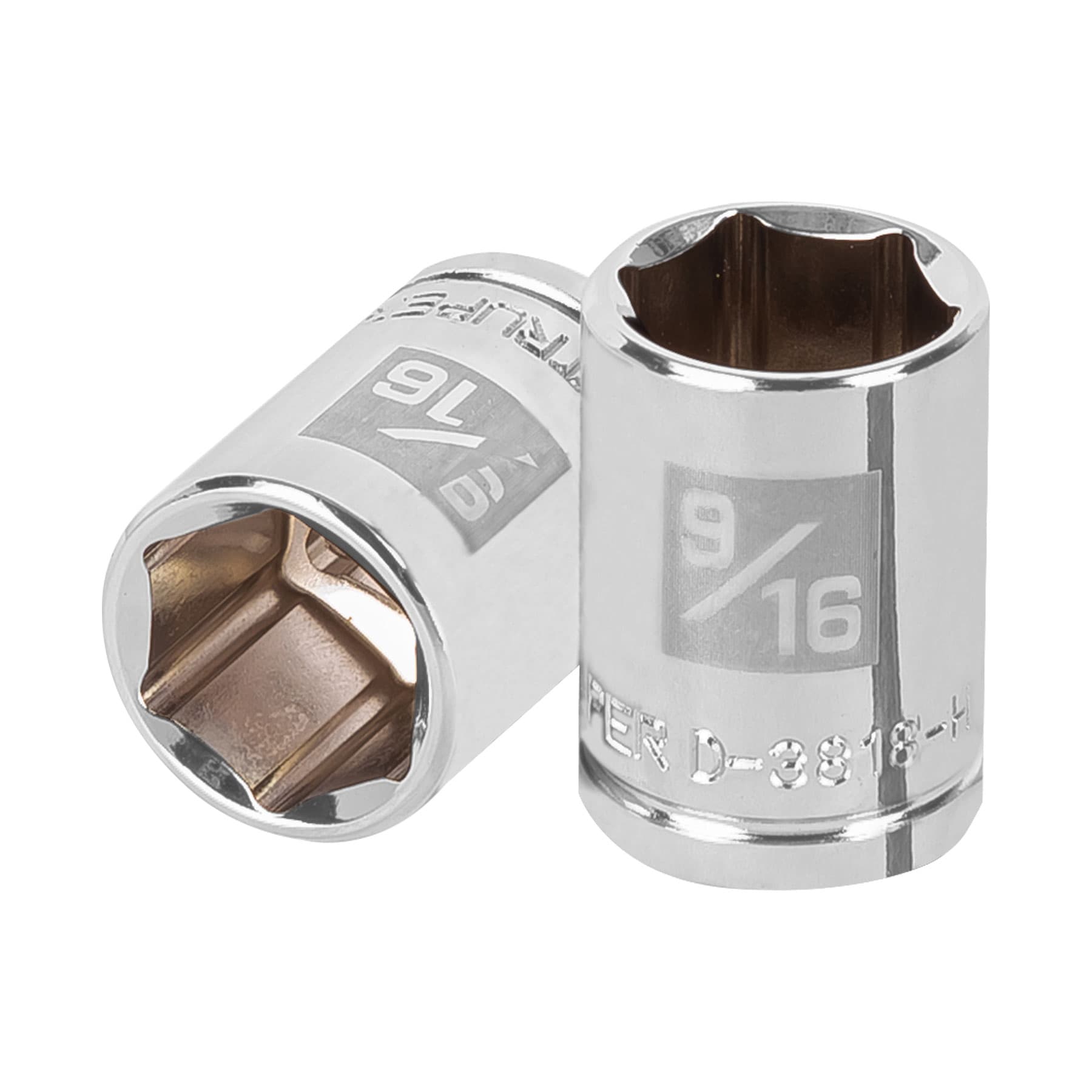 DADO CUADRO 3/8" HEXAGONAL STD TRUPER REFERENCIA D-3818-H CODIGO: 13610
