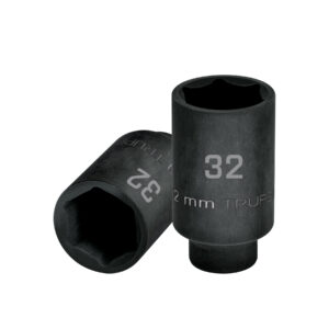 COPA LARGA DE IMPACTO DE 32 MM, 6 PUNTAS, MANDO 1/2″, TRUPER TRUPER REFERENCIA D-7332-ML CODIGO: 103192