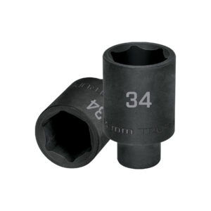 COPA LARGA DE IMPACTO DE 34 MM, 6 PUNTAS, MANDO 1/2″, TRUPER TRUPER REFERENCIA D-7334-ML CODIGO: 103193