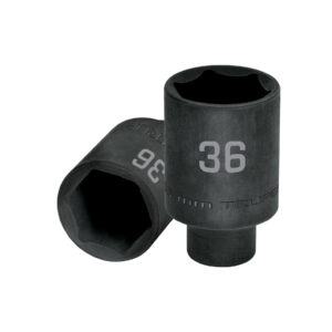 COPA LARGA DE IMPACTO DE 36 MM, 6 PUNTAS, MANDO 1/2″, TRUPER TRUPER REFERENCIA D-7336-ML CODIGO: 103194
