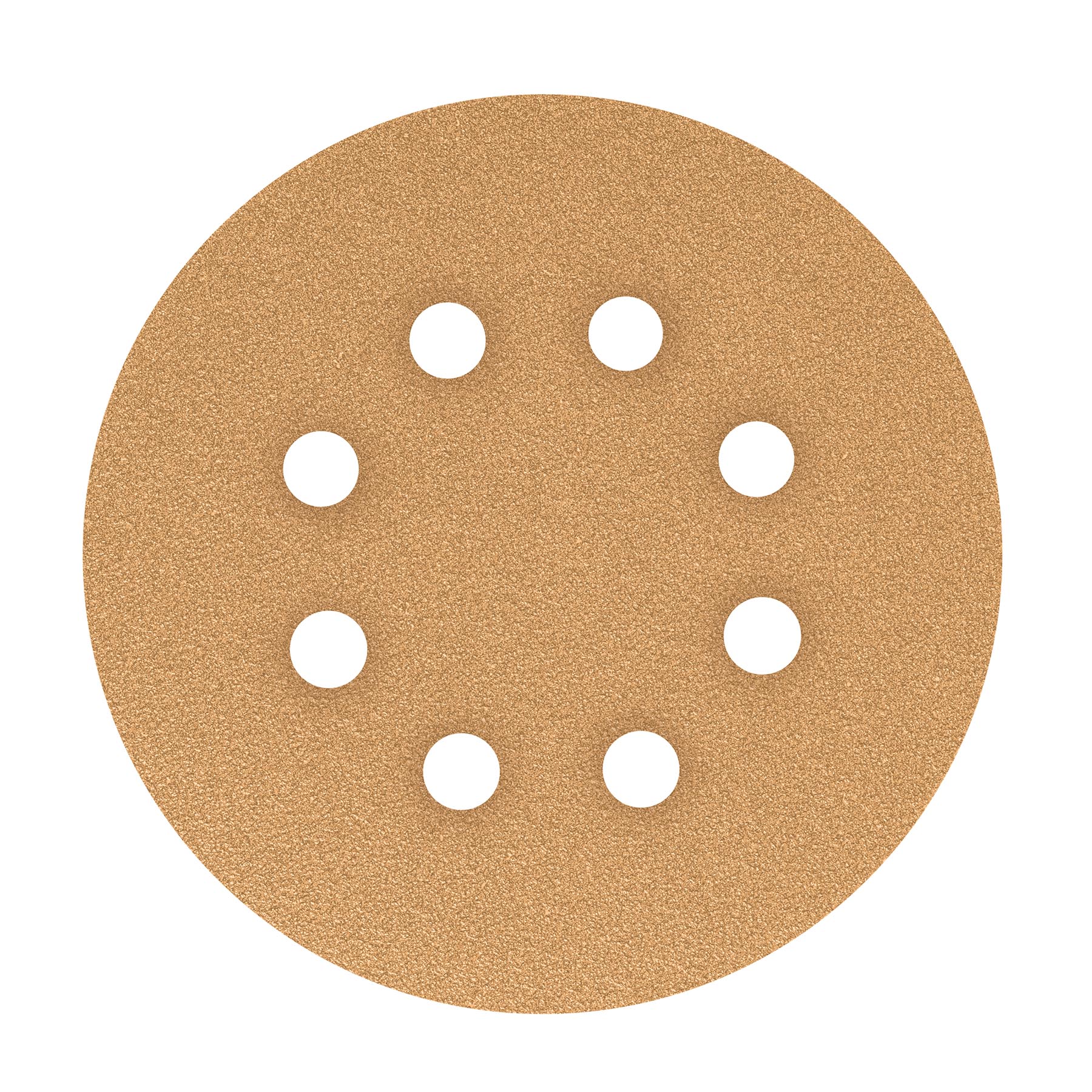 PAQUETE CON 5 DISCOS DE LIJA 5" GRANO 100, 8 PERFORACIONES TRUPER REFERENCIA DIRO-510 CODIGO: 103312