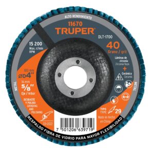 DISCO LAMINADO,D-4″,H-5/8″,ZIRC TRUPER REFERENCIA DLT-1700 CODIGO: 11670