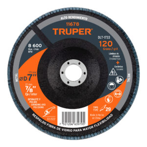 DISCO LAMINADO,D-7″,H-7/8″, ZIR TRUPER REFERENCIA DLT-1733 CODIGO: 11678