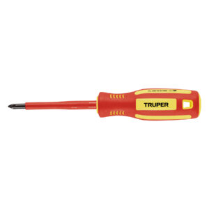 DESTORNILLADOR DIELÉCTRICO PUNTA PHILLIPS 3/16″ X 3″, TRUPER HERMEX REFERENCIA DP-3/16X3D CODIGO: 102240