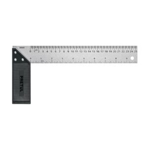 ESCUADRA 10″ PARA CARPINTERO, PRETUL PRETUL REFERENCIA EC-10P CODIGO: 26088