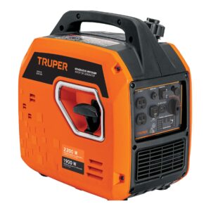 GENERADOR INVERSOR SILENCIOSO 2.2KW, 80 CC, ENCENDIDO MANUAL TRUPER REFERENCIA GEN-200 CODIGO: 103278