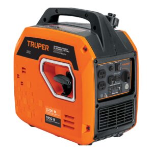 GENERADOR INVERSOR SILENCIOSO 2.2KW, 80 CC, ENC. ELECTRÓNICO TRUPER REFERENCIA GEN-201 CODIGO: 103279