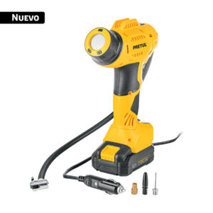 INFLADOR DE AIRE, 20V, 1 BATERÍA 2AH, PRETUL PRETUL REFERENCIA INFI-20P CODIGO: 29074