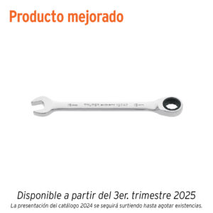 LLAVE COMBINADA 15MM C/MATRACA TRUPER EXPERT REFERENCIA LL-2015MX CODIGO: 15747