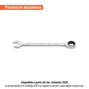 LLAVE COMB. STD. 5/8″ C/MATRACA TRUPER EXPERT REFERENCIA LL-2020X CODIGO: 15740