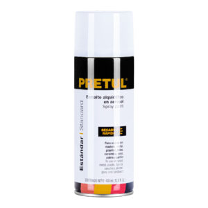 PINTURA AEROSOL BLANCO BRILLANTE PRETUL REFERENCIA PA-BB-P CODIGO: 27171