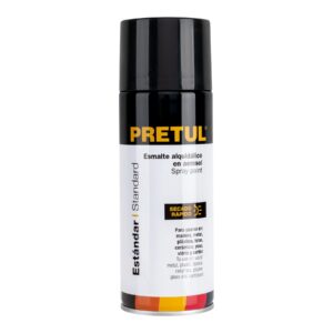 PINTURA AEROSOL NEGRO MATE, PRET PRETUL REFERENCIA PA-NM-P CODIGO: 27172