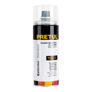 PINTURA AEROSOL TRANSPARENTE, PR PRETUL REFERENCIA PA-TR-P CODIGO: 27176