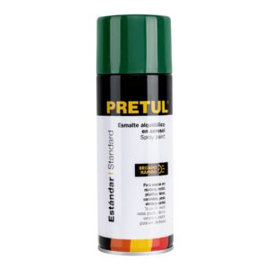 PINTURA EN AEROSOL, VERDE HOJA, PRETUL REFERENCIA PA-VH-P CODIGO: 27184