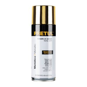PINTURA AEROSOL METÁLICA ORO, P PRETUL REFERENCIA PAM-OR-P CODIGO: 27180
