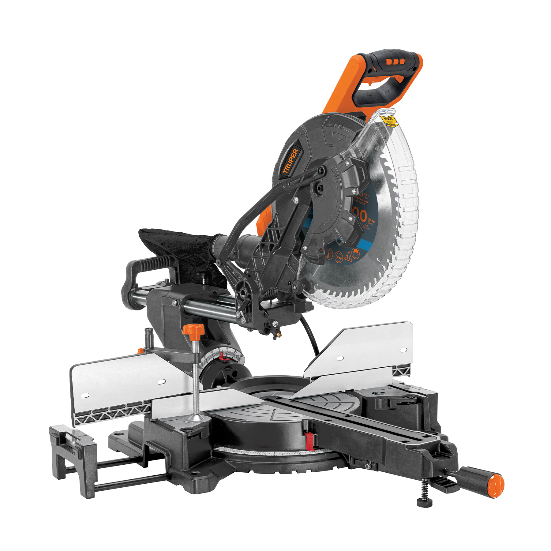 SIERRA DE INGLETE 12", 2000W TELESCÓPICA COMPUESTA, TRUPER TRUPER REFERENCIA SINCO-12 CODIGO: 103235